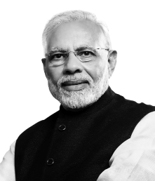 Portrait of Narendra Modi